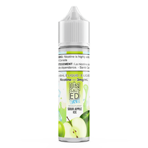 Sour Apple Ice 30mL by Unsalted Ice DashVapes